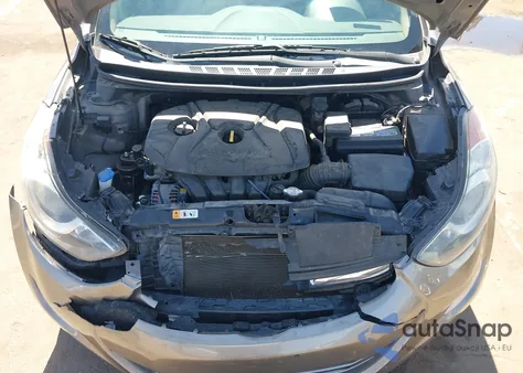 2013 Hyundai Elantra Limited из США, поврежденный, VIN 5NPDH4AE9DH395493